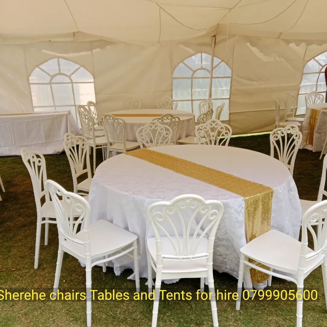 Round Tables Dressed 8 Guests for hire in Nairobi - photo 6